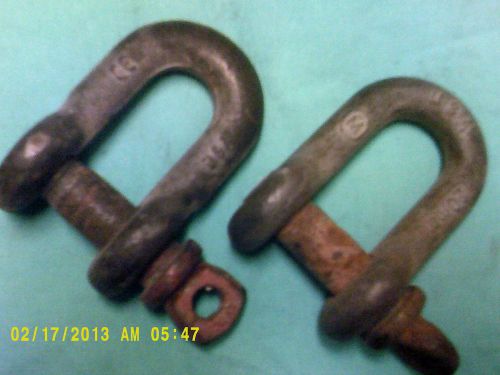 Shackles, for  Rigging, Tow, Hoist,  Lift, D Type USA  @  friendlyrichardsgoods