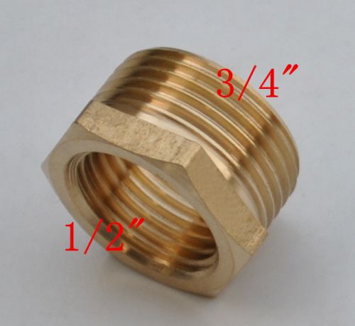 NPT G1/2&#034; female transfor 3/4&#034; male threads adapter 2pcs