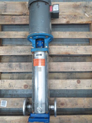 GOULDS 2SVDK15 STAINLESS 1 IN 575V-AC 5HP CENTRIFUGAL PUMP MOTOR B245107