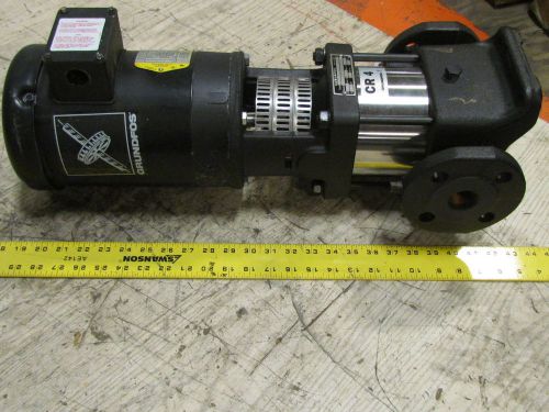 Grundfos CR440 Multi-Stage Centrifugal Pump 1-1/4&#034;Ports 1-1/2HP 22Gpm 300psi 3PH