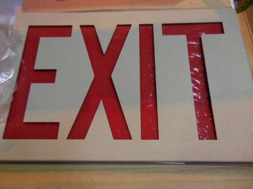 Prescolite - Profile EXIT sign, One Side, Metal Frame, R/L - 7921