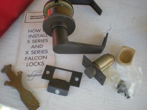 New falcon llever lockset passage ls101 dg 10b finish for sale