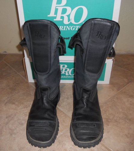 Pro Warrington Honeywell Model 5006 mens structure duty firefighting boot 11.5 E