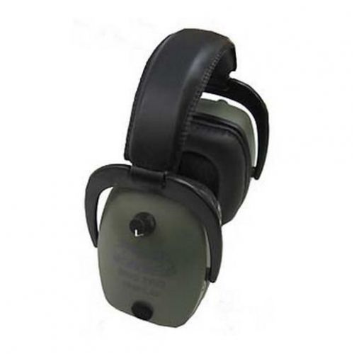 Pro Ears Pro Tac Slim Gold Hearing Protection Earmuffs NRR 28 Green GS-PTS-L-G