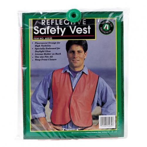 ORANGE SAFETY VEST 600309