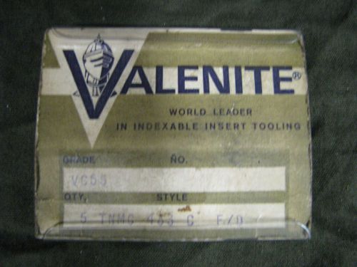 Valenite tnmg 433c  grade vc55  4pc. insert for sale