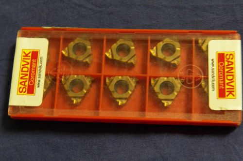 10 new sandvik coromant threading inserts - 266rg-16un01a130m  1125 (13 threads) for sale