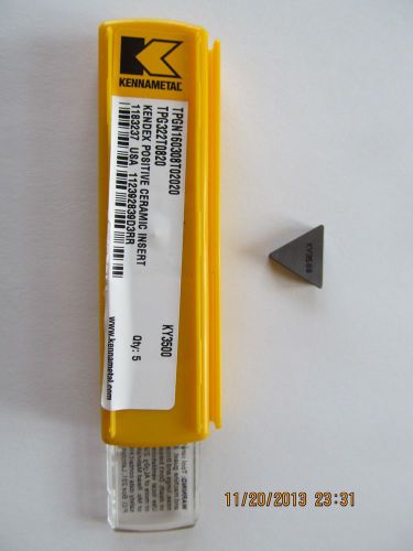 Kennametal,TPGN160308T02020,KY3500,Kendex Positive Ceramic Inserts