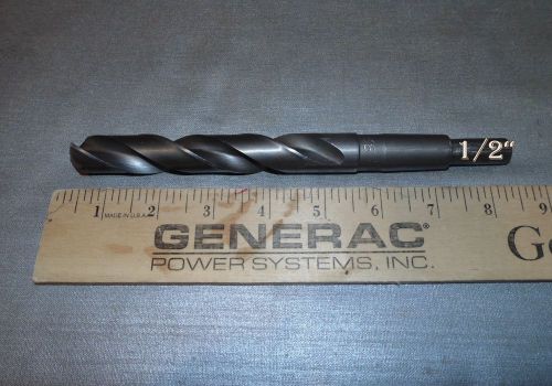 Twist DRILL 3/4&#034; X 1/2&#034; X 8.25&#034;  Length Drill Bit HS Black Oxide