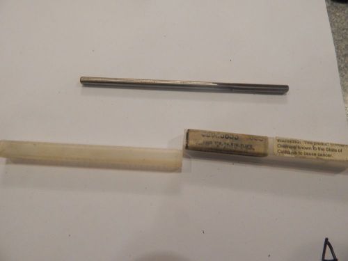 Chucking Reamer  .2365&#034;  Str Flute