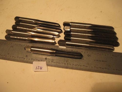 11 pc 5/16&#034;-24 NF H3 HS DURA 4FL Plug Short 4 Flute Taps New  (128)