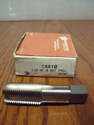 Brubaker pipe tap 1/2&#034;-14 nptf 4 flute short proj hss usa - t4 for sale