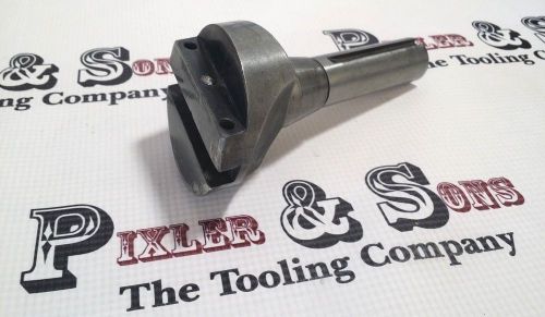 2-1/2&#034; FLYCUTTER W/ 3/8&#034; CAPACITY &amp; R8 BRIDGEPORT MILLING SHANK