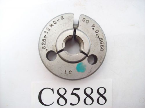 5/8 .625-11 NC-2 THREAD RING GAGE GO PD. .5660 LOT C8588