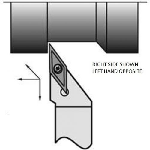 3/8&#034; positive triangular toolholder insert svjcr 06-2j new for sale