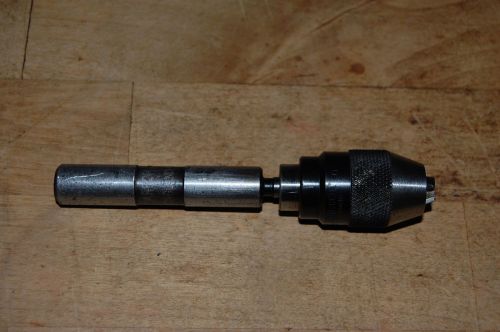 ALBRECHT CHUCK 0-1/8&#034;/0-3mm w/ Jacobs 1/2&#034; Arbor For Sale!!!