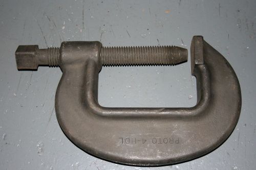 Proto J4-HDL 0 To 4-5/8 Extra Heavy Service C-Clamp