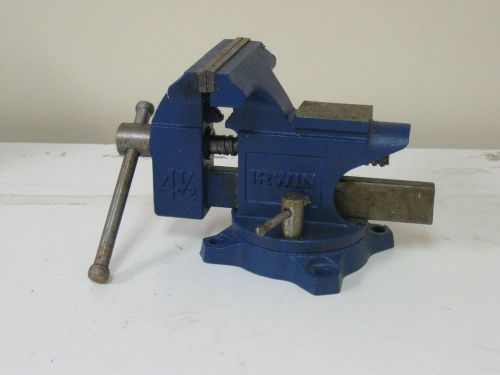 Irwin 4 1/2 inch Blue Vice