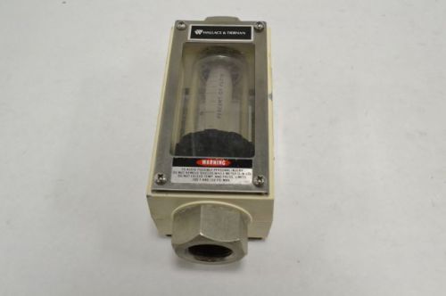 WALLACE &amp; TIERNAN 5510A01113XXE 100% FLOW GAS 1IN 2.0PSI FLOWMETER B220717