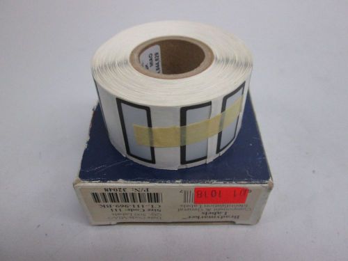 New bradymarker cl-111-969-bk size 111 general identification label d268352 for sale