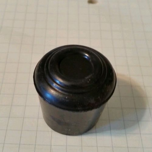 Black Rubber Leg Tip - 3202 Shepherd  5/8&#034; For  furniture, Walkers