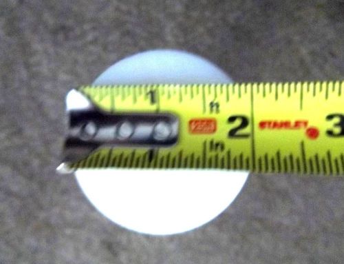 TEFLON ROD 2&#034; DIAMETER 12&#034; LENGTH PTFE