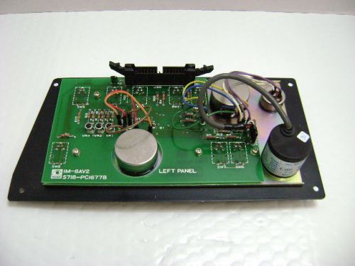 2756  Nidek IM-8AV2S718-PC1677B Left Panel Board