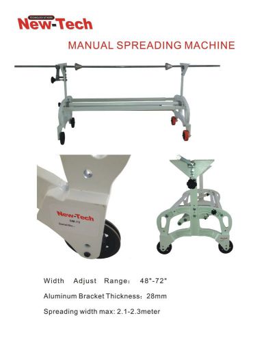 Cloth/fabric Spreader Machine ,Expandable 48&#034; to 72&#034;,complete set ship from USA