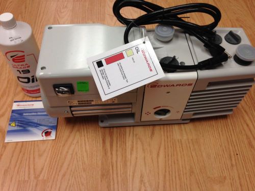 Edwards RV8 6.9 CFM Dual-Stage High Capacity Vacuum Pump Chamber Oven