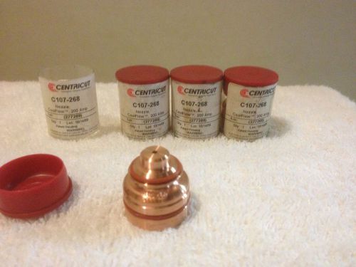 Centricut 200 amp plasma nozzle, swirl, and outer cap for sale