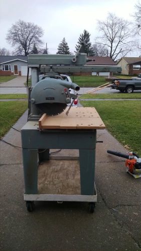 Delta 16 inch radial arm saw 2 phase for sale