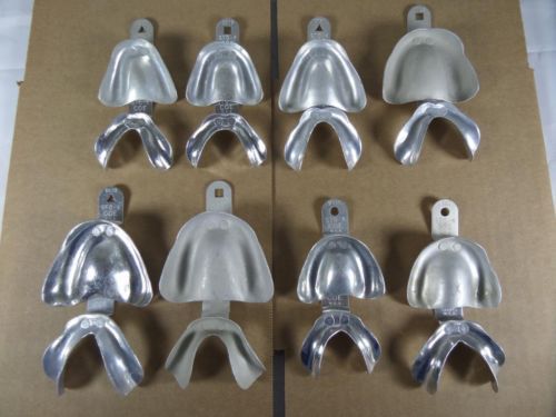 STO-K COE Dental Impression Trays *Lot of 16 Miscellaneous*