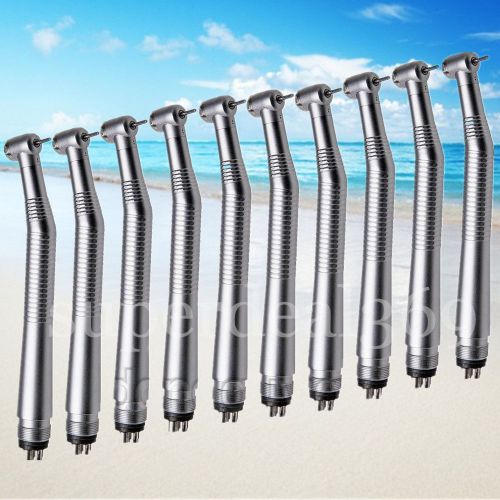 10PCS NSK Style Dentist High Speed Handpiece Push Button Turbine SEASKY-4 H