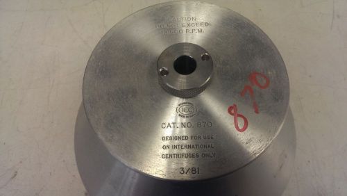 IEC Model 870 Centrifuge Rotor 8x50mL Fixed Angle