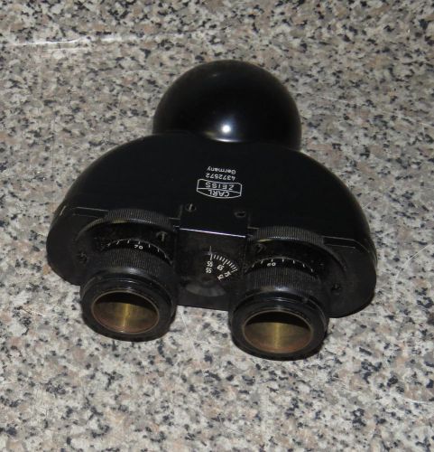 ++ ZEISS STANDARD BINOCULAR HEAD- BLACK