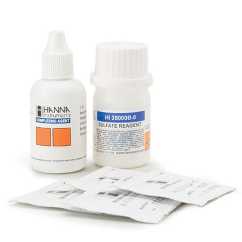 Hanna Instruments HI380000 Sulfate HR replacementkit, 100 tests