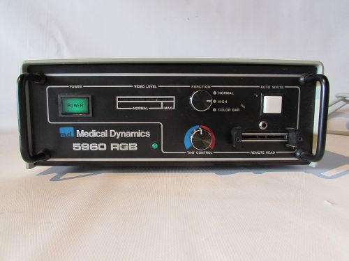 MEDICAL DYNAMICS 5960 RGB VIDEO ENDOSCOPY LAPAROSCOPY UNIT