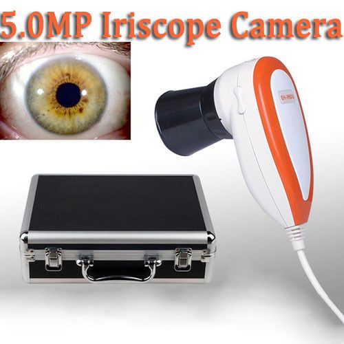 2014 ce 5.0m pixels eye iris iriscope camera,iridology iridoscope+pro software for sale