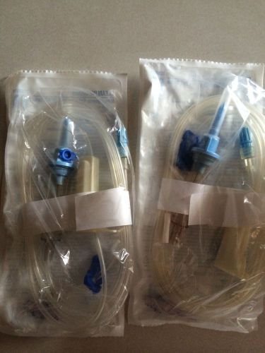 IV Set duo-vent  60/ drops per ml sterile (latex free) lot of 2 in date