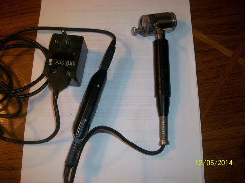 VINTAGE WELCH ALLYN FIBEROPTIC LIGHT ANOSCOPE ADAPTER 6783-36019 W/73307