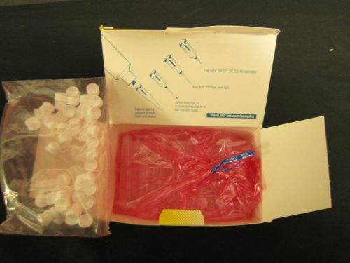 19Nordson EFD Disposable 3CC Clear Syringe Barrel &amp; Piston 7017730 Box of 50 NIB