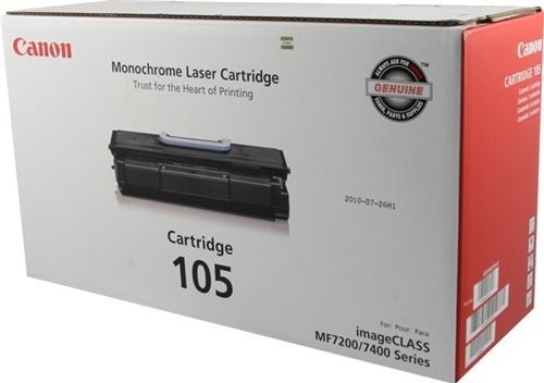 Canon 105 Toner Cartridge Black 0265B001AA SEALED NEW