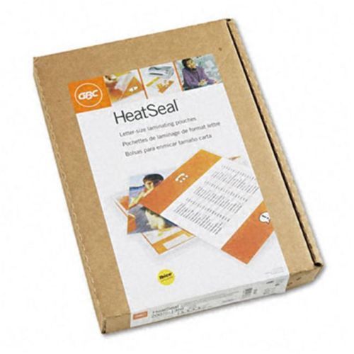 GBC HeatSeal Letter Size Laminating Pouches 200 Qty 3 MIL 3747143