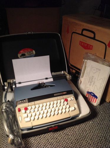 Vintage Smith Corona Electra 120 Typewriter Mint In Box Super!