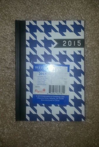 2015 Diary Weekly hardback tabbed planner