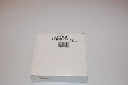 Box of 50x Multifile Bumb Tags 78400