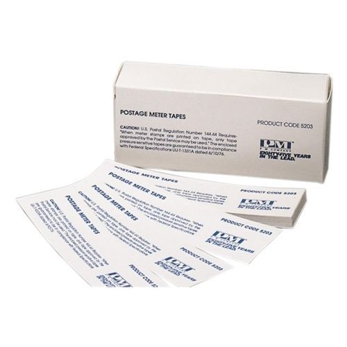 PMC05203 Postage Meter Tape, Non-Smear, 1-21/32&#034;x5-1/2&#034;, 300/PK