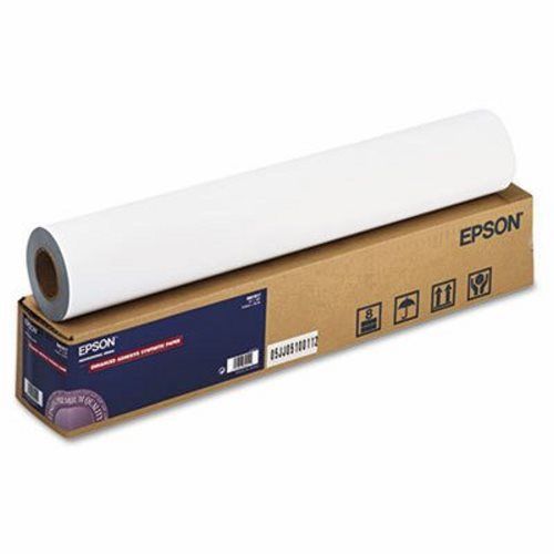Epson Enhanced Adhesive Synthetic Paper, 24&#034; x 100 ft, White (EPSS041617)
