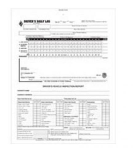 J.J. Keller 8530 2-in-1 Drivers Daily Log Book with Detailed DVIR