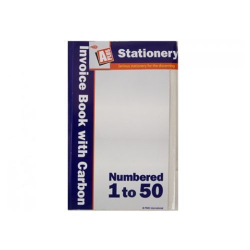 Numbered invoice book 50 pages pad business office stationary accessory for sale
